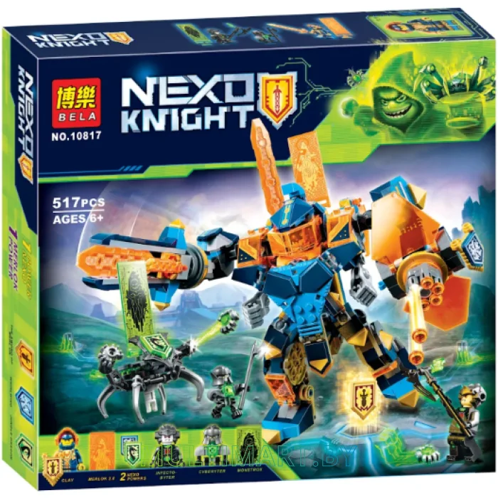 Конструктор Bela Nexo Knight 10817